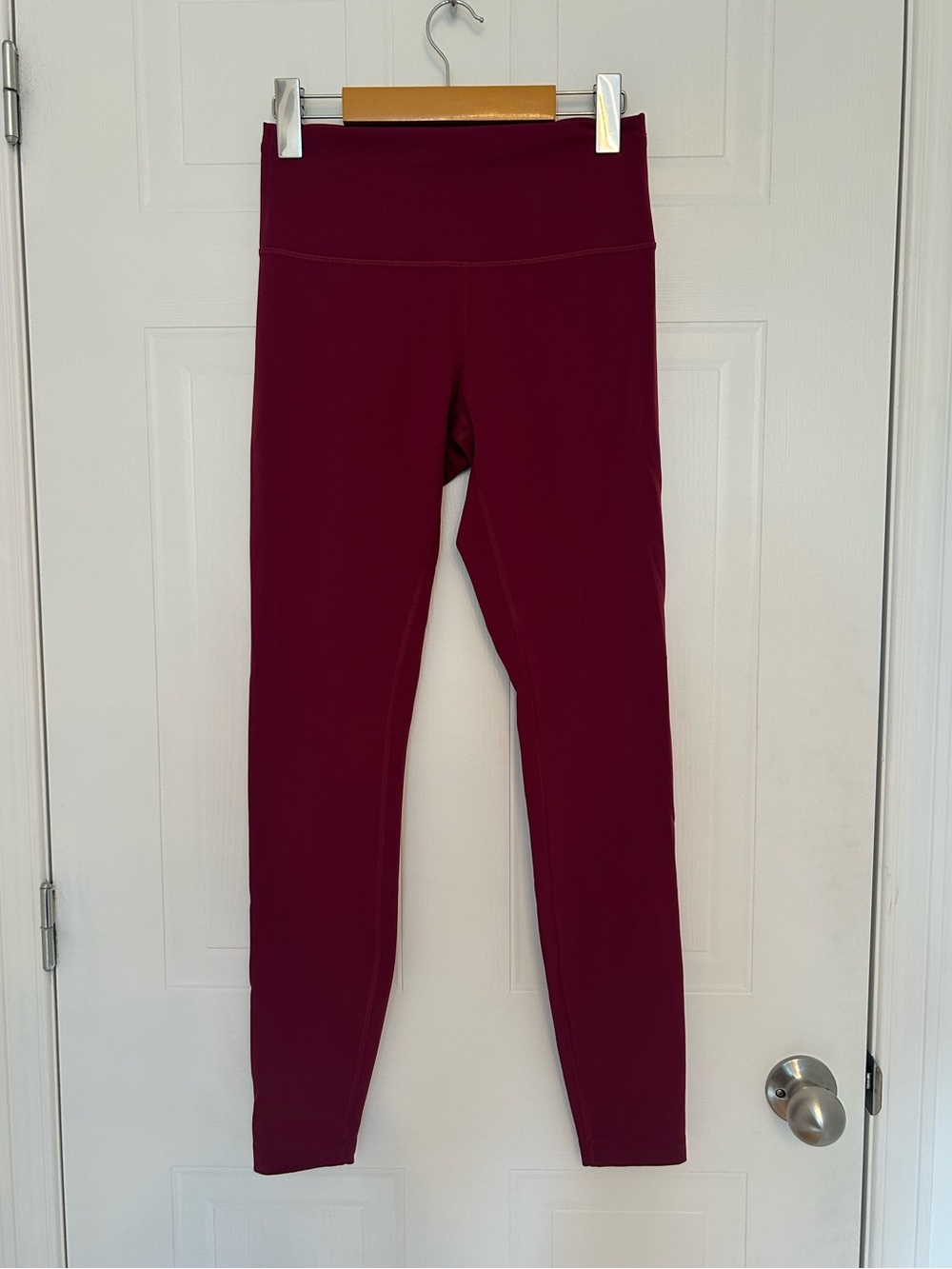 Lululemon Wunder Train High-Rise Tight 28” in Burgundy - Women’s Size 8